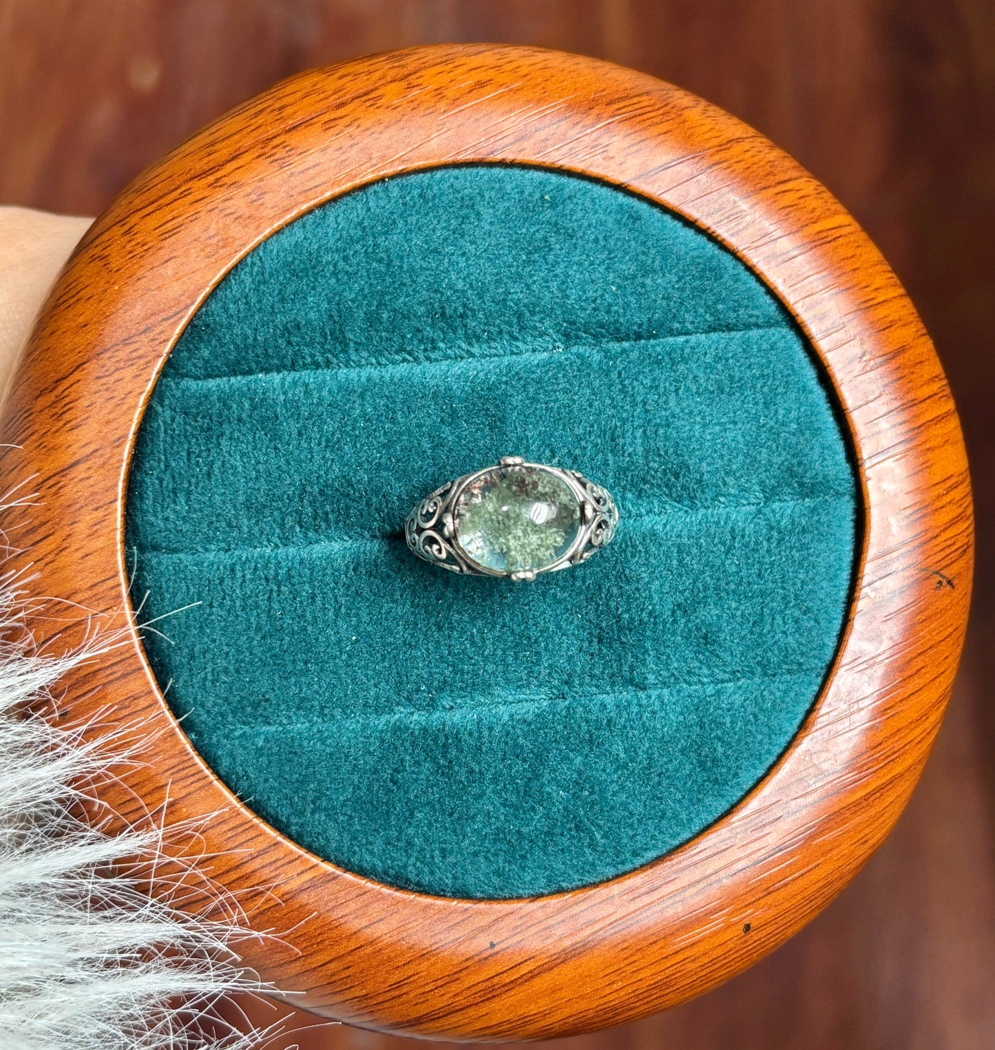 garden quatz ring s925