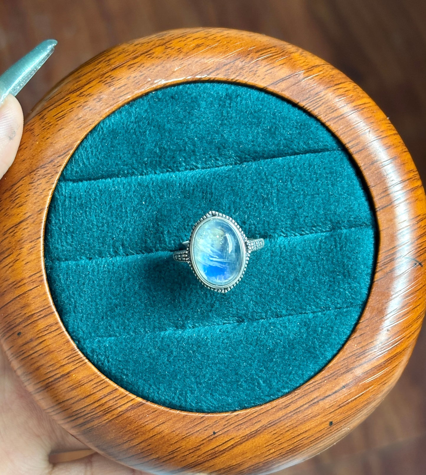moonstone ring s925