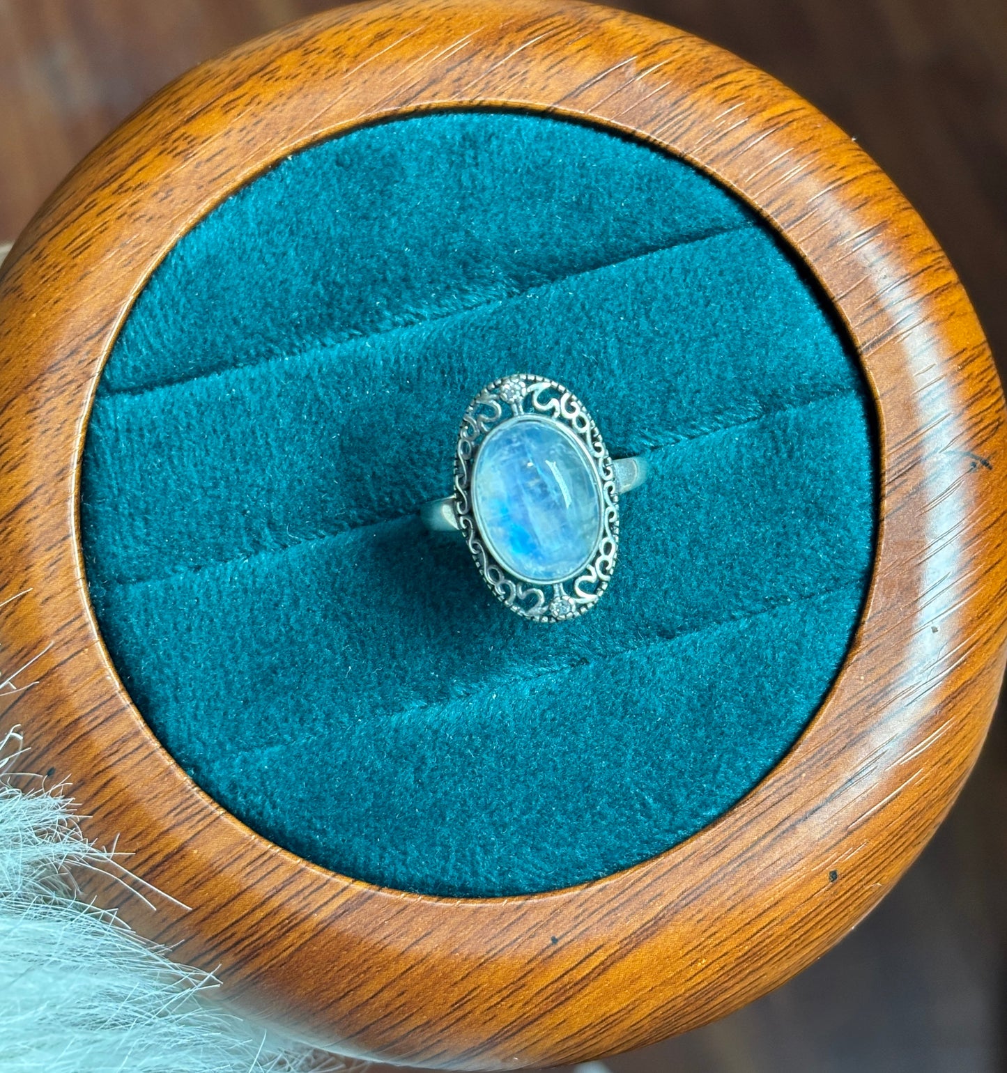 moonstone ring s925