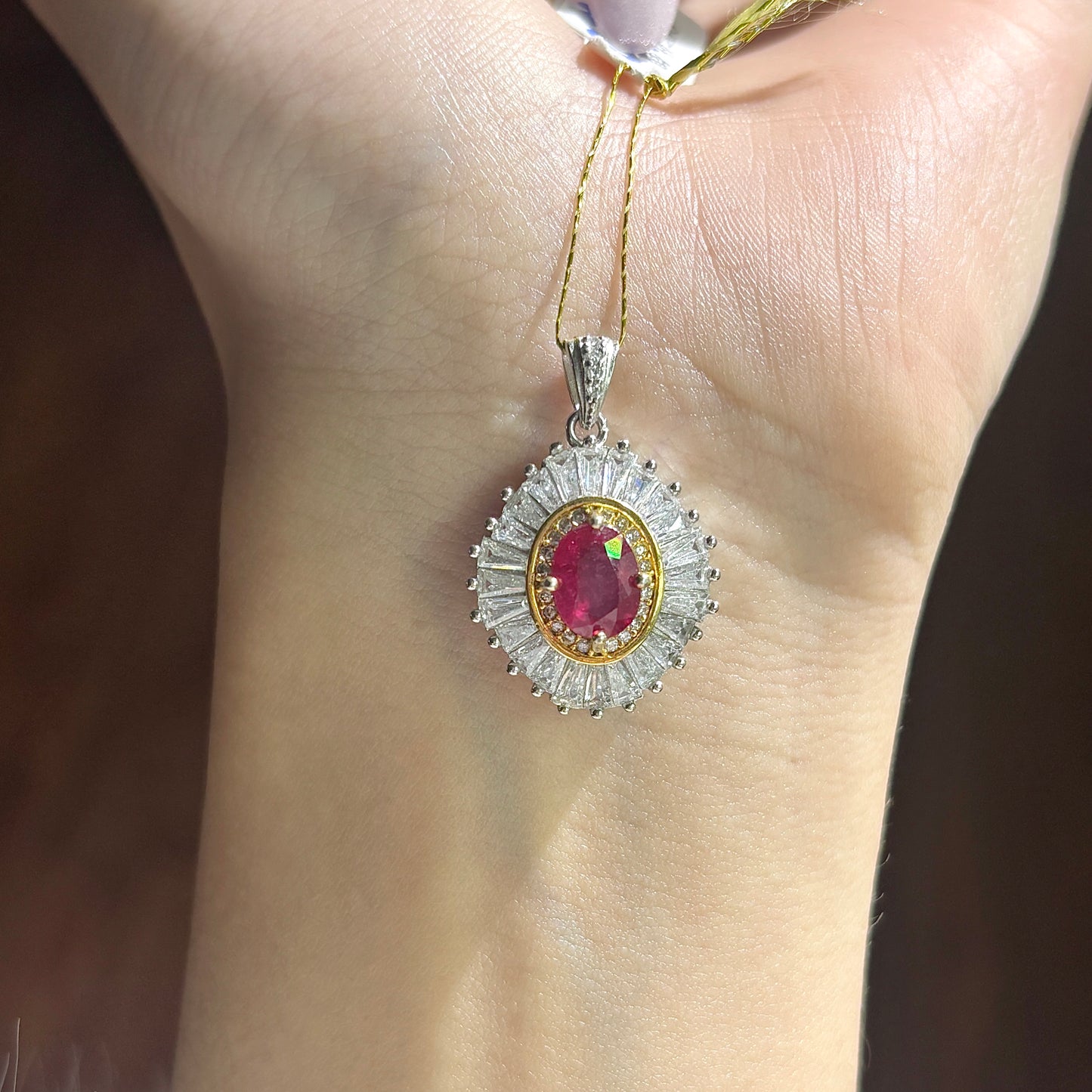 Ruby pendant