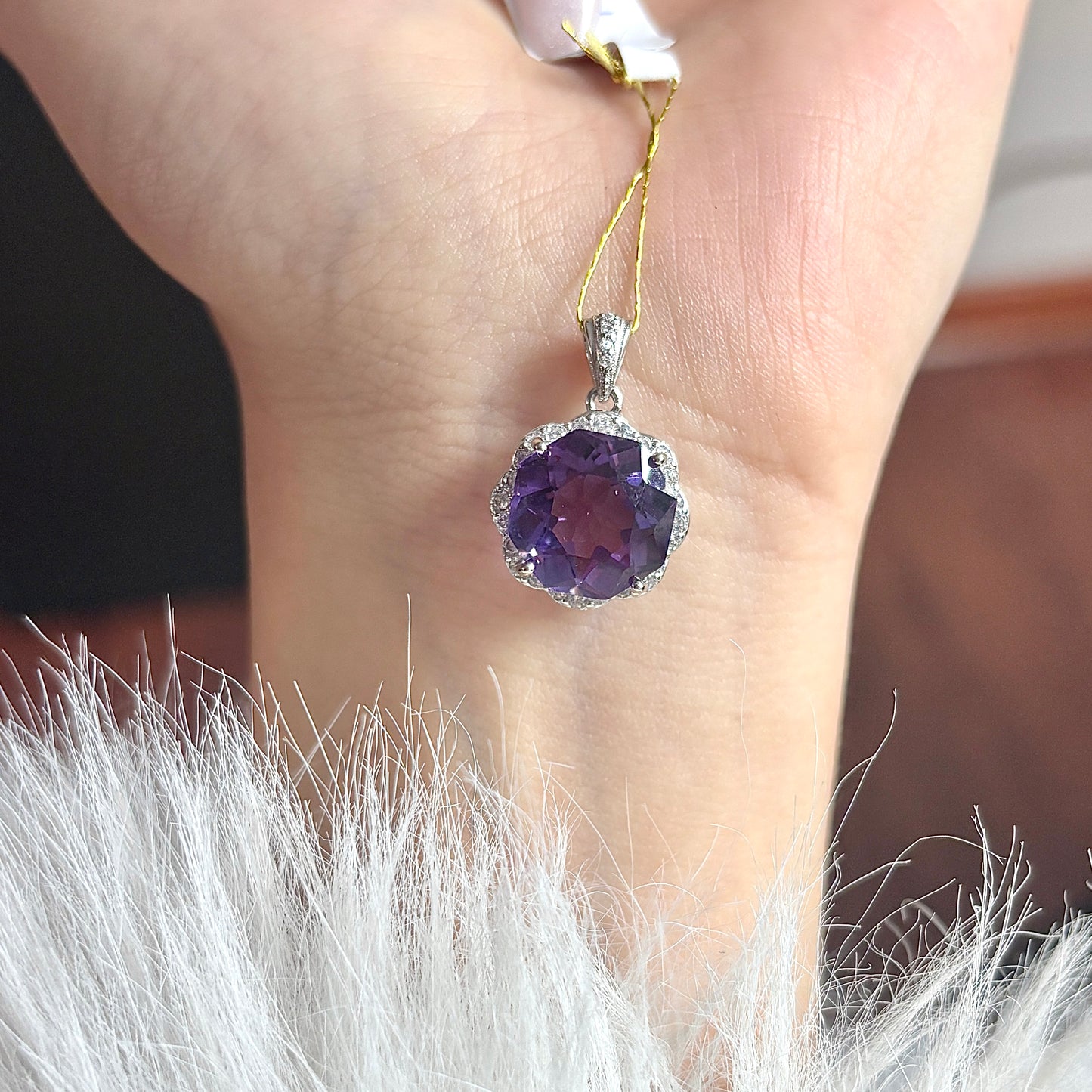 Amethyst pendant