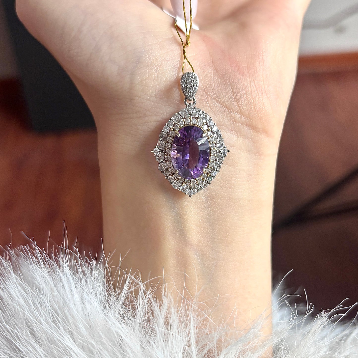Amethyst pendant