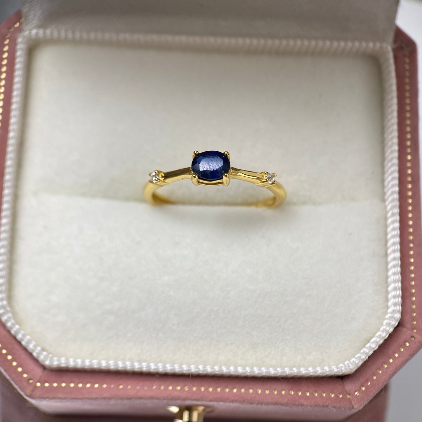 Sapphire ring s925 silver