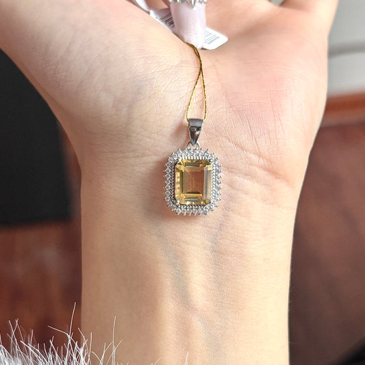 Citrine pendant