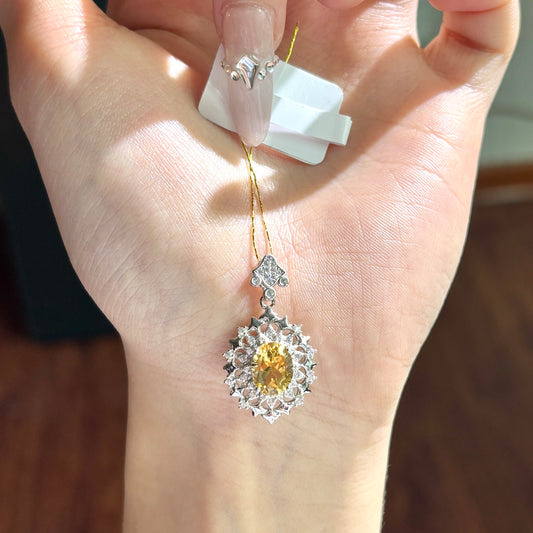 Citrine pendent