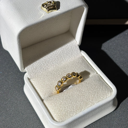 Moissanite ring