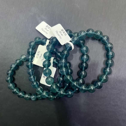 Blue fluorite bracelet